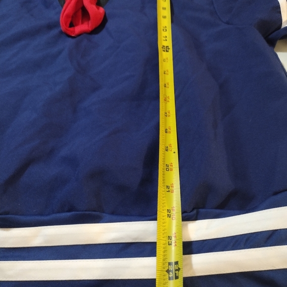 Costume stranger things ice cream shop Steve's jacket one size Blue color Top - Picture 7 of 8